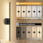 Battery Operated Wall Sconce Set of Two - Image 3