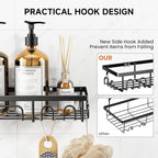 Shower Caddy, 5 Pack Shower Shelves - Image 5