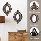 ZEXUIRU 4 Set. Rustic Wall Mirrors - Image 5