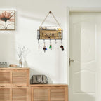 SRIWATANA Mail Holder, Rustic Mail Organizer Wall Mount Hanging Mail Sorter - Image 4