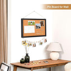 Double-Sided Cork Board for Wall, Picture Display Vision Board Corkboards for - Image 7
