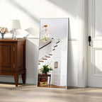 KOCUUY Silver Framed Mirror, HD Tempered Glass, Anti-Rust Frame, Modern Design - Image 5