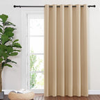 NICETOWN Sliding Door Blinds Window Treatment, Privacy Thermal Drapes - Image 8