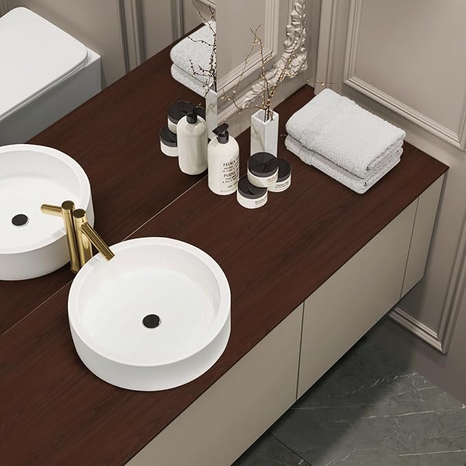 Abyssaly Wood Contact Paper, Self Adhesive Removable Wooden Look Grain Contact - Image 7