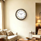 Yoiolclc Wall Clock Battery Operated Silent Non-Ticking Vintage Wall Clocks - Image 5