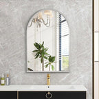 Arched Wall Mirror, Metal Frame Bathroom Mirrors, Arched Vanity Mirror - Image 3
