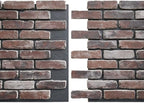 EverStone Aged Brick Faux Brick Panel, 46 7/8"W x 27"H x 1 1/4"D, Moon Rock - Image 8