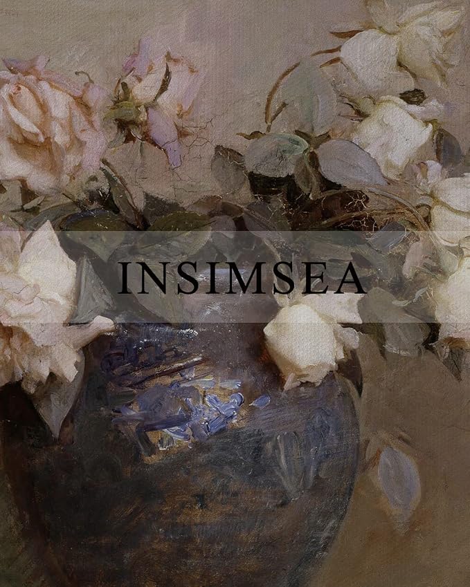InSimSea Framed Canvas Wall Art Vintage Decor, Room Decor Large Artwork - Image 3