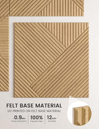 Fluxynara Large Felt Bulletin Board, Cork Board Alternative 70.87'' x 47.24'' - Image 3