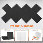 Large Cork Boards for Walls, 12 Pack Bulletin Boards Alternative, Cork Board - Image 3