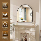 XRAMFY Arched Bathroom Mirror 32" x 34" - Image 3