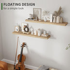 Marsmiles Wood Floating Shelves - Image 3