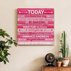 Pink Wall Decor, Inspirational Office Wall Art - Image 3