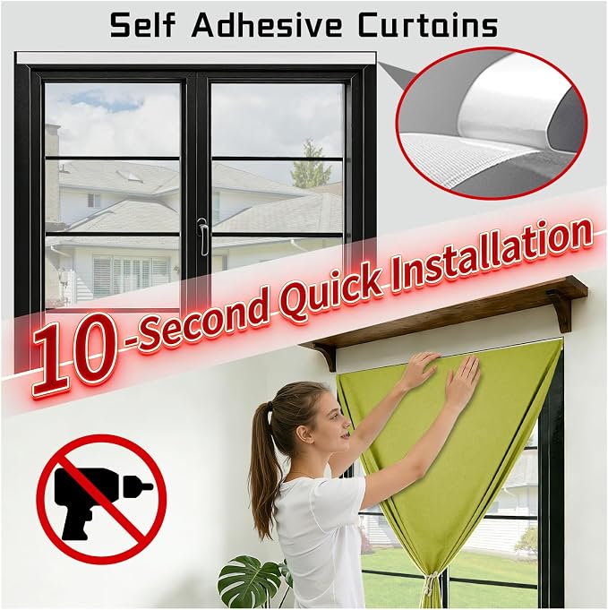 Magic Tape 100% Blackout Curtain - Image 3