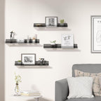 upsimples Acrylic Shelves for Wall Decor, Living Room, Floating Bookshelves for - Image 2