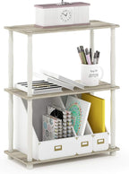 Furinno Turn-N-Tube 3-Tier Compact Multipurpose Shelf Display Rack by Furinno-FitsYourSpaceFitsYourBudget