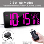 XREXS Large Digital Wall Clock - Image 3