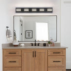 LED Wall Black Vanity Lights for Bathroom Light Fixtures 30W Adjust 3 Colors - Image 8