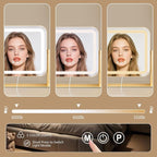 Ratsamee Gold Vanity Mirror - Image 4