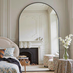 Dewfig Arched Full Length Mirror, Oversized Full Body Mirrors - Image 2