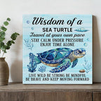 Sea Turtle Wall Art Decor Inspirational Wall Decor Posters Beach Themed - Image 4