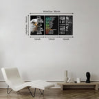 KAWAHONE Motivational Wall Art -Bald Eagle and Lion Inspirational Picture - Image 3