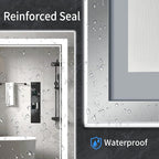 48"x30" LED Bathroom Mirror - Image 5