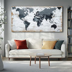 Canvas Wall Art Black Wall Decor Office Pictures - Image 7