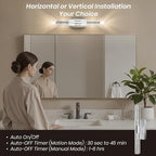 IRONPAX Wall Sconces Battery Operated Set of 2, Wireless Rechargeable Wall - Image 9