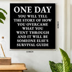 Inspirational Quotes Wall Art Decor, Motivational Success Canvas Painting - Image 2