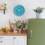 Roymnie Wall Clock 12 Inch Silent Wall Clocks Battery Operated-Modern Non - Image 2