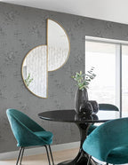 Erfoni 78.7"x17.7" Grey Contact Paper Gray Peel and Stick Wallpaper Thicken - Image 6
