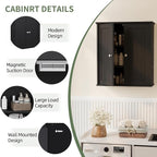 Bathroom Wall Cabinet, Bathroom Cabinet Wall Mount, Over Toilet Space Saver - Image 6