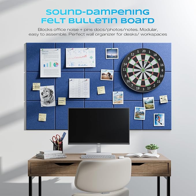 22 Pack Self-Adhesive Acoustic Panels, Soundproof Wall Panels - Image 4