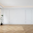 Pangda Peel and Stick Wall Molding Kit, 3D Premade Accent Molding Wainscoting by Pangda