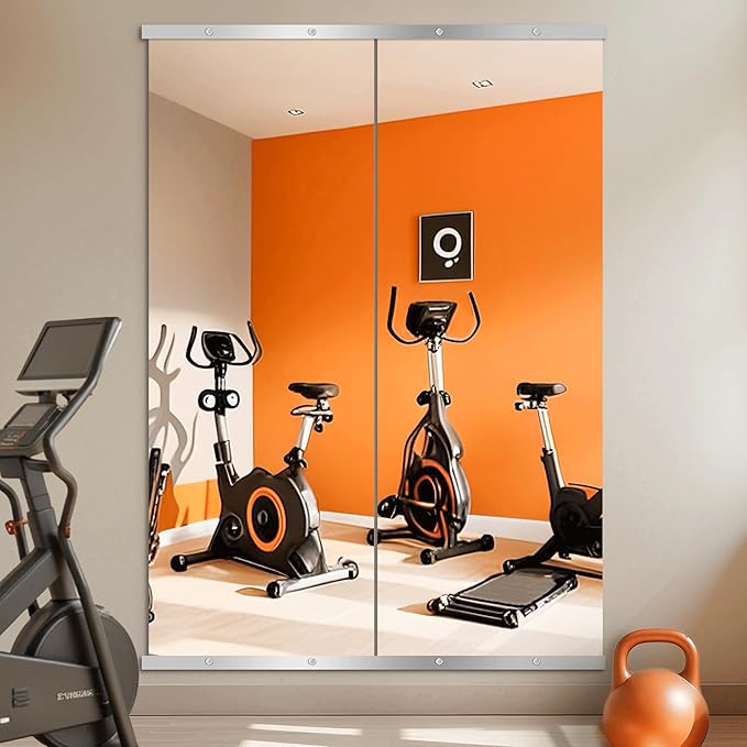 TRAHOME Home Gym Mirror for Wall, Home Gym, Living Room by TRAHOME