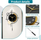 Large Wall Clock for Living Room Decor Modern Wall Clock - Image 5