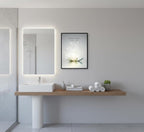 Floating Framed Zen Wall Art, Just Breathe Picture Poster - Image 8