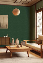 Abyssaly Dark Green Peel and Stick Wallpaper Removable Silk Texture Contact - Image 4