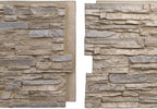 EverStone Canyon Ridge Faux Stone Panel, 45 3/4"W x 24 1/2"H x 1 1/4"D - Image 8