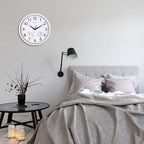Wall Clock, Sweep Silent Movement Accurate Clocks - Image 2