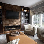 EverStone Herringbone Faux Brick Panel, 46 1/2"W x 25 1/4"H x 1"D, Terracotta - Image 11