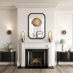 WallBeyond 24" x 36" Rounded Corner Arch Wall Mirror - Image 4