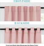 RYB HOME Small Window Curtains Blackout, Privacy Thermal Insulating Drapes - Image 6