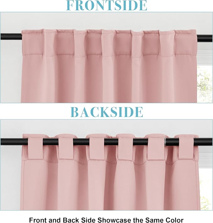 RYB HOME Bathroom Curtains Blackout - Image 6
