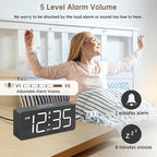 DreamSky Wooden Digital Alarm Clock - Image 3
