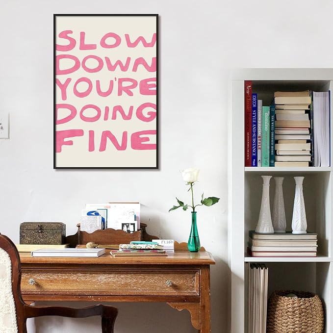 Daily Reminder Positive Canvas Wall Art, Positive Affirmations Wall Decor - Image 8