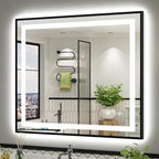 40x36 Inch LED Bathroom Mirror by Briivuemodernmirrors