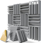 18 Pack Sound Proof Foam Panels by ZELMINE