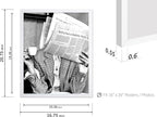 Poster Master Woman Reading Newspaper - Image 3